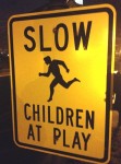 wacky warning giant children at play