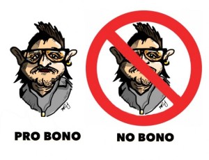 Mark Purdy Bono Cartoon