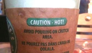 More hot coffee warnings